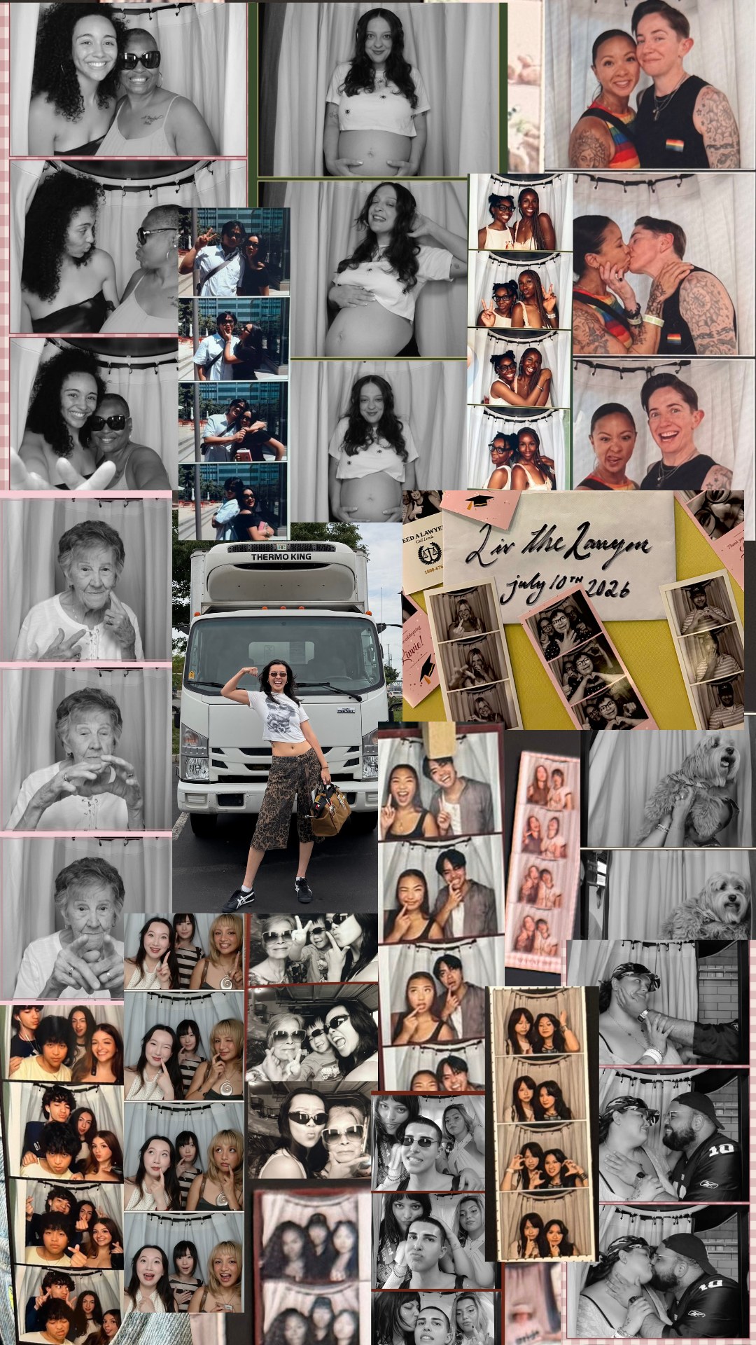 WASAI 888 Photobooth collage of guests and events